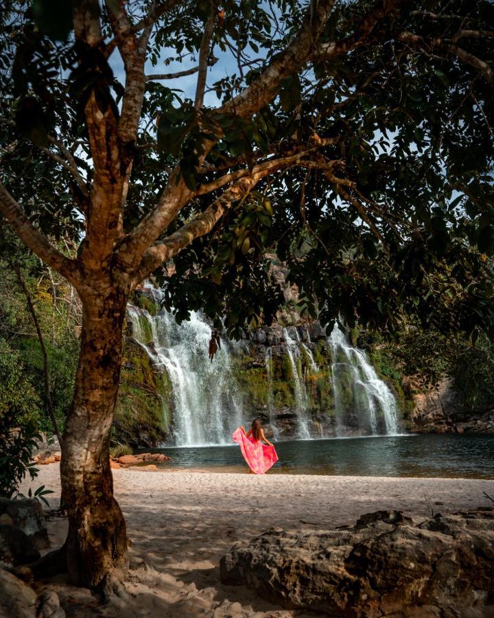 Pousada Cachoeira Poco Encantado Alto Paraíso de Goiás Esterno foto