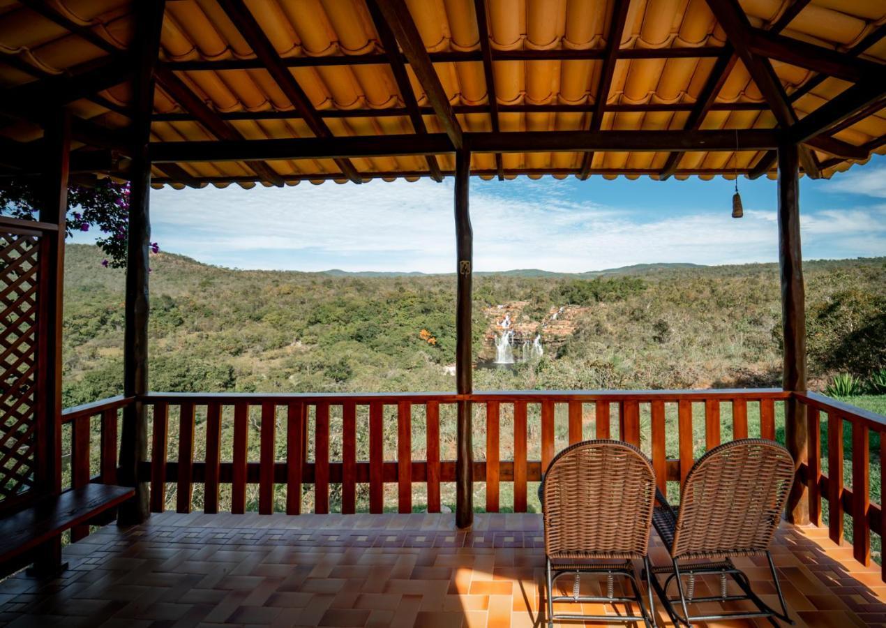 Pousada Cachoeira Poco Encantado Alto Paraíso de Goiás Esterno foto