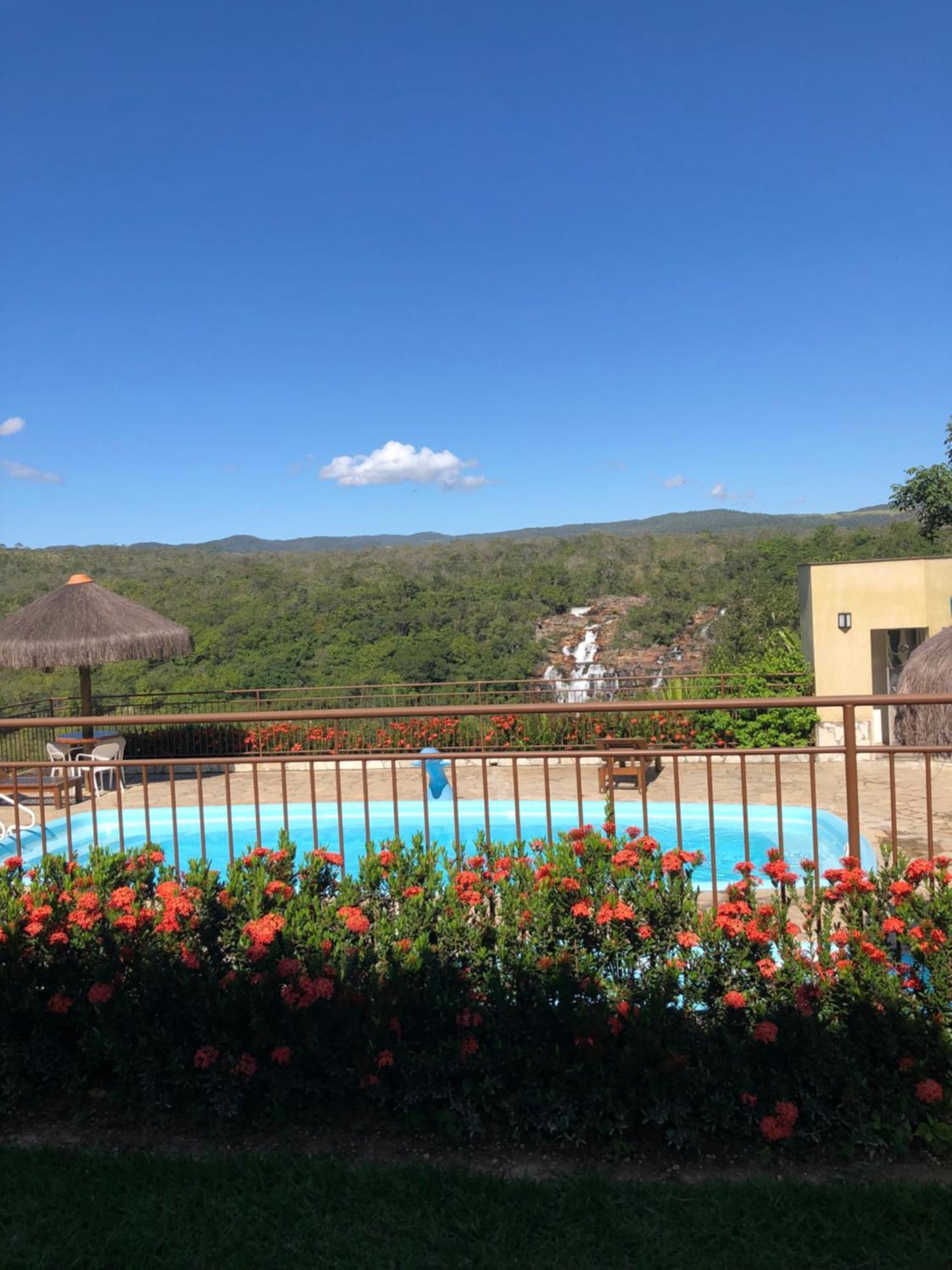 Pousada Cachoeira Poco Encantado Alto Paraíso de Goiás Esterno foto
